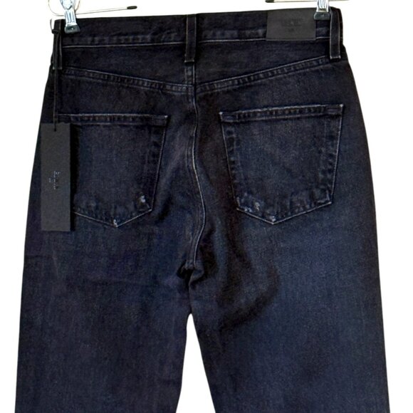 Edwin “CAI” Ripped Straight Leg Jeans in Manic,Black Button Fly Size 26 NWT - Picture 6 of 10